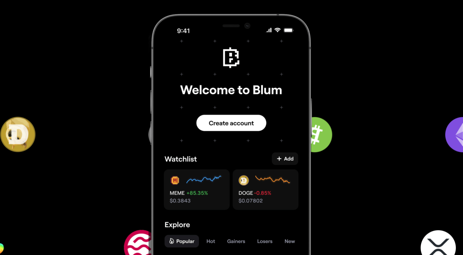 Blum в Телеграме – криптовалютный бот